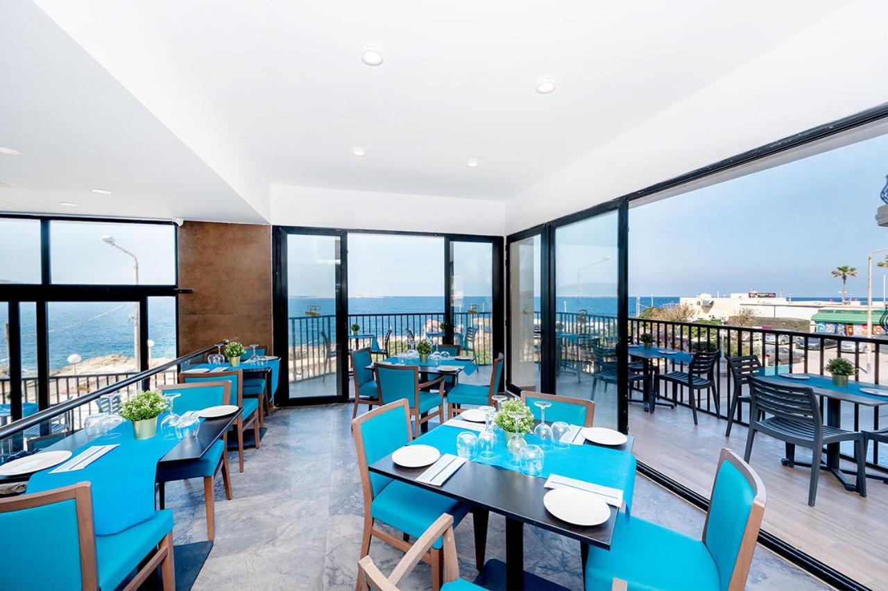 شقة Islet Promenade Seafront Penthouse With Breathtaking Seaviews And Private Hot Tub On The Large Terrace By Getawaysmalta خليج سانت بول المظهر الخارجي الصورة